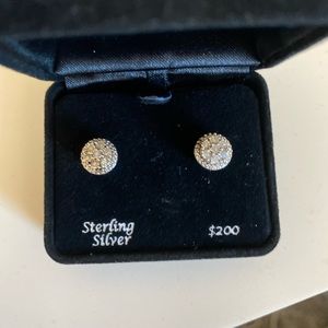 Sterling silver earrings never worn